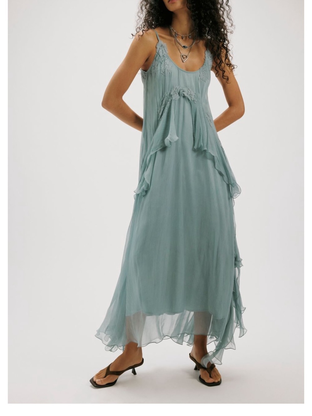 Nigel Preston X Free People Floating Angel Maxi Dress